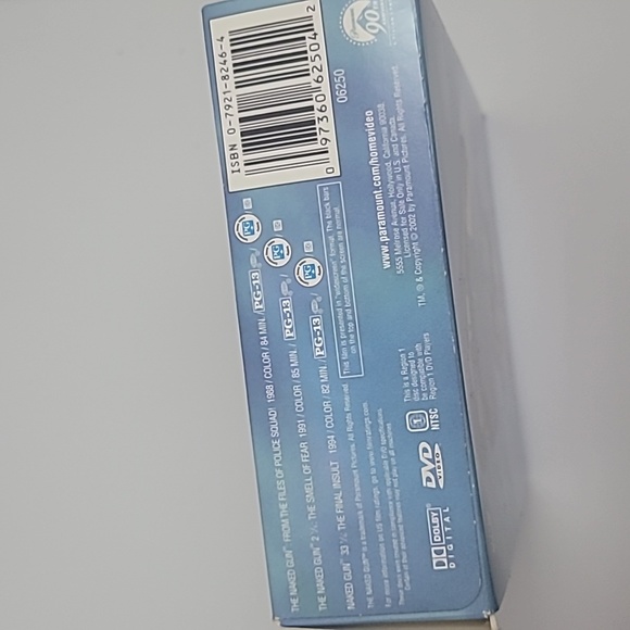 The Naked Gun DVD Gift Set 2002 Paramount Pictures Leslie Nielsen - Picture 3 of 3